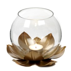 Windlicht "Lotus" 16,5 cm